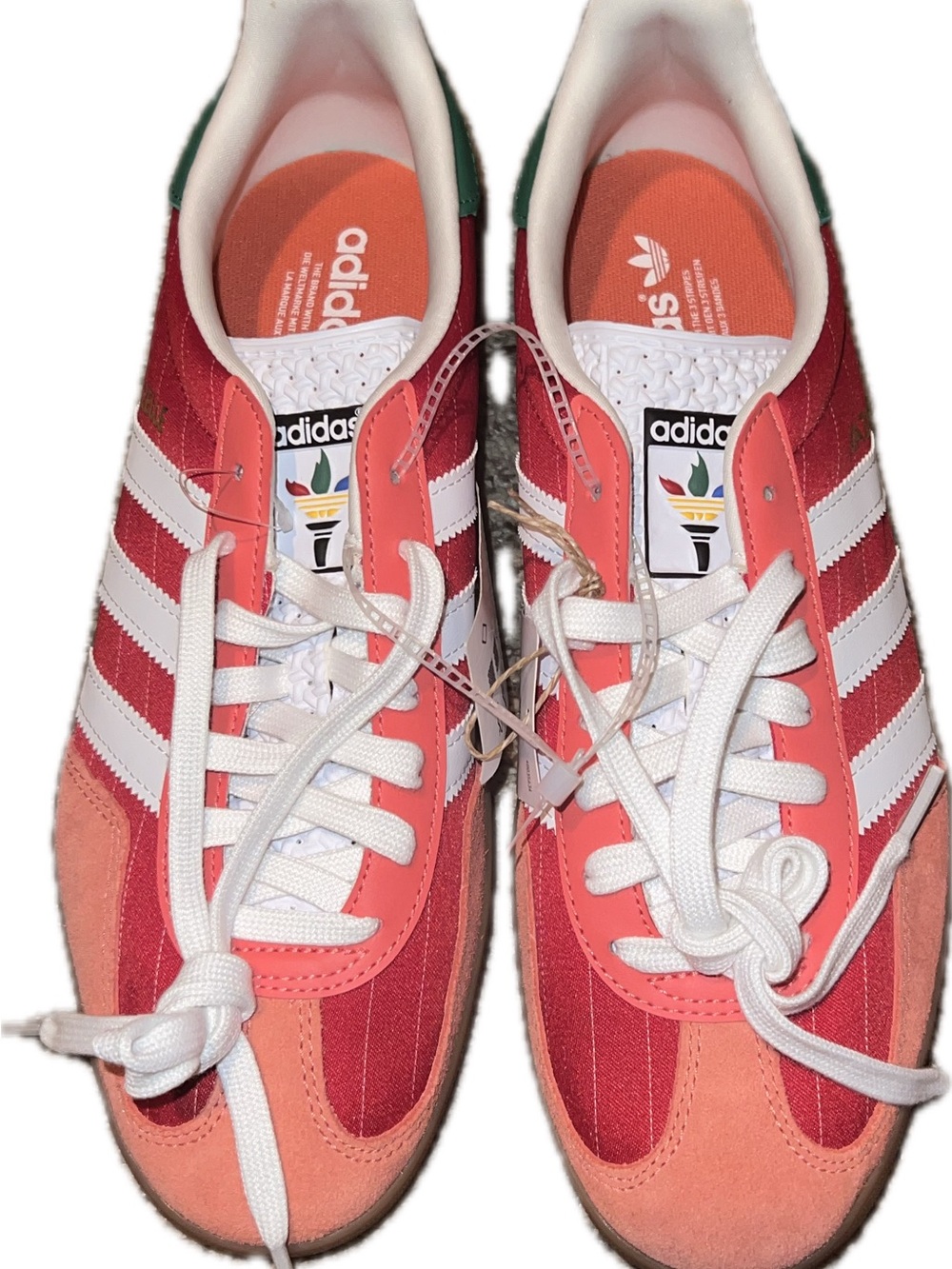 adidas Gazelle Indoor Olympic Pack Better Scarlet Men's Size 10 NEW RARE